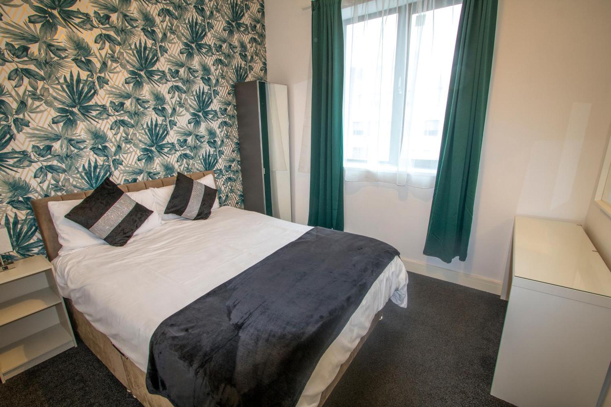 Ideal For Groups - 2 Bedroom Apartment - Free Parking, Transit Links, Close To Stadiums Manchester Exterior foto